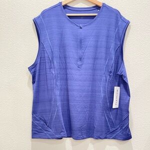 NWT! ATHLETA Purple Pacifica Illume Fitted Tank Top!